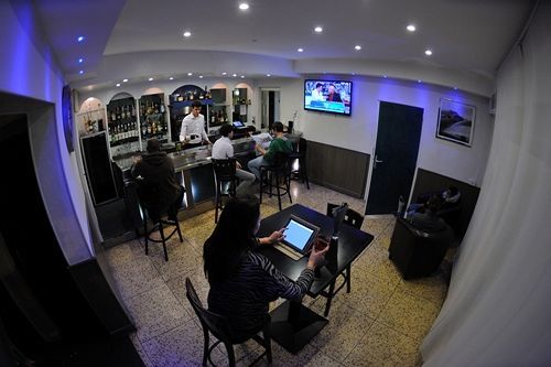 Blue Hotel لا سين سور مير المظهر الخارجي الصورة